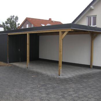 Carports, Bikeports und Abstellräume