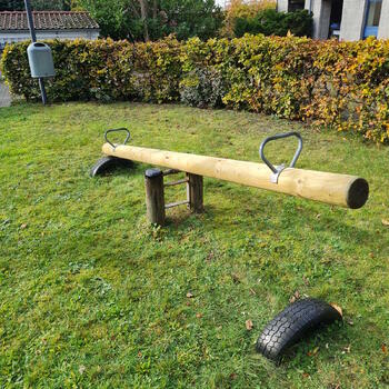 Holz Wippe