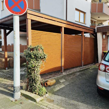 Carport aus Holz