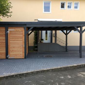 Carports, Bikeports und Abstellräume