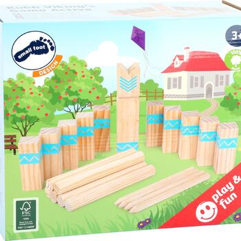 Outdoor KUBB Wikingerspiel