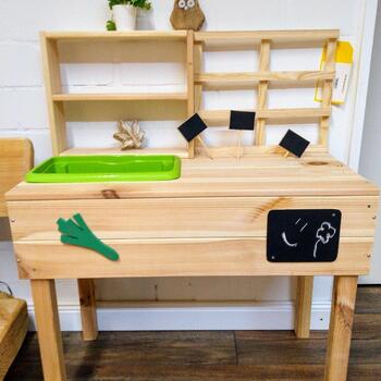 Holz-Spieltisch Gartentisch Matschtisch